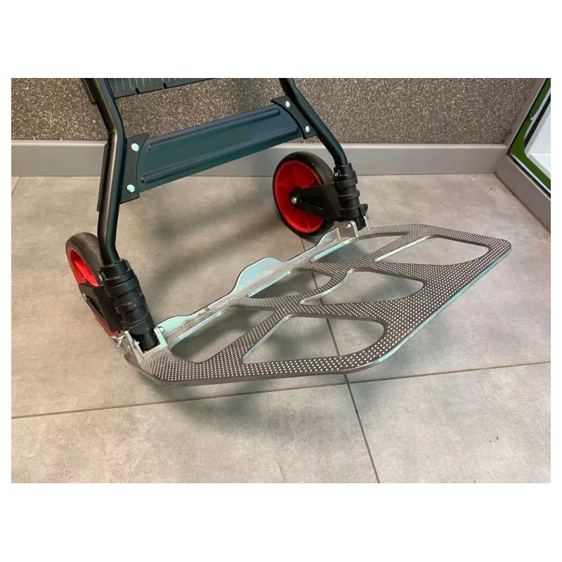 Lekki Wózek Transportowy Młynarka Składany Aluminium Magazynowy Mocny 100kg