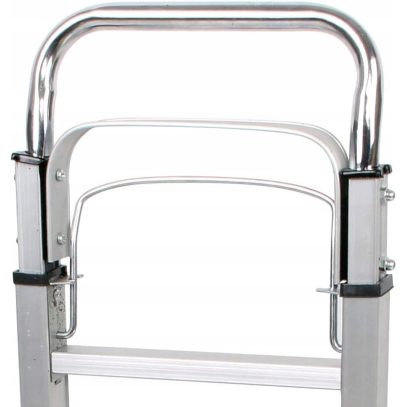 Lekki Wózek Transportowy Młynarka Składany Aluminium Magazynowy Mocny 90kg