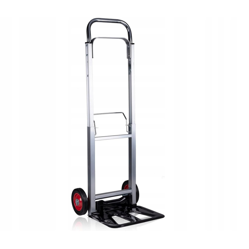 Lekki Wózek Transportowy Młynarka Składany Aluminium Magazynowy Mocny 90kg
