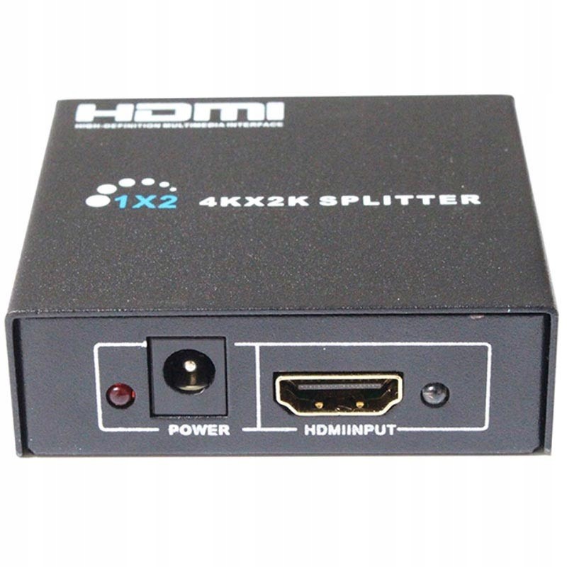 DUPLICADOR HDMI 1X2 HDMI SPLITTER BOX 1 INPUT 2 OUTPUT 1080P 3D