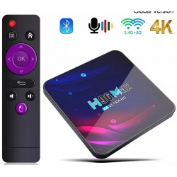 H96 MAX 4/64GB ANDROID Smart TV BOX PRZYSTAWKA 4K