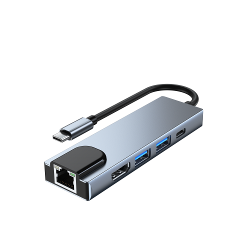 BENFEI Hub USB C vers HDMI, 3 Ports USB-C vers USB, USB C vers Carte