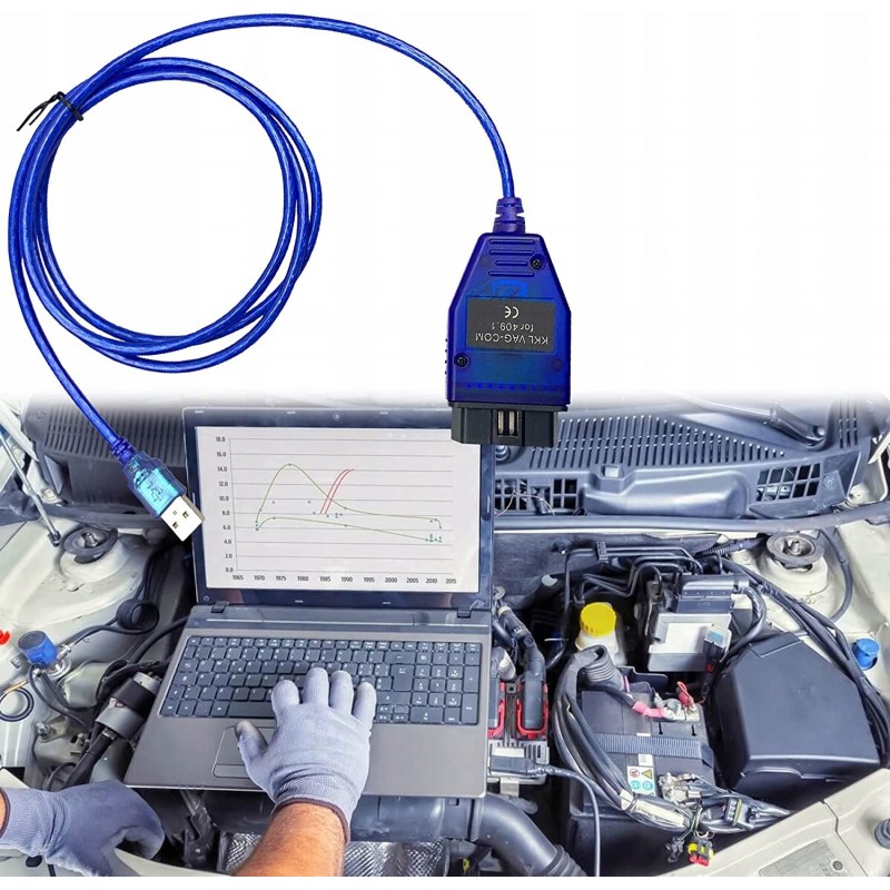 INTERFEJS DIAGNOSTYCZNY KKL VAG VW AUDI SKODA CD FT232RL