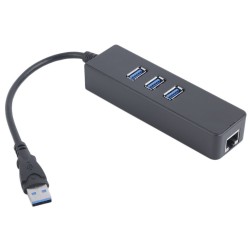 HUB USB 3.0 LAN Gigabit...